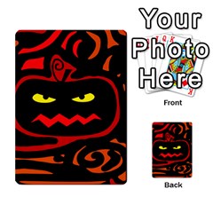 Halloween Pumpkin Multi-purpose Cards (rectangle)  by Valentinaart