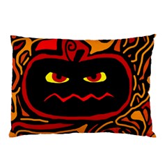 Halloween Decorative Pumpkin Pillow Case (two Sides) by Valentinaart