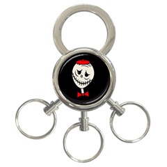 Halloween Monster 3-ring Key Chains by Valentinaart