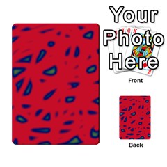 Red Neon Multi-purpose Cards (rectangle)  by Valentinaart