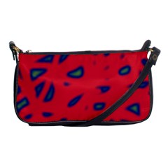 Red Neon Shoulder Clutch Bags