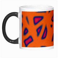 Orange Neon Morph Mugs by Valentinaart