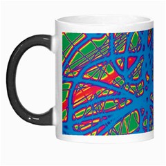 Colorful Neon Chaos Morph Mugs by Valentinaart