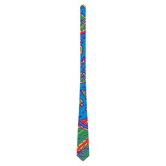 Colorful Neon Chaos Neckties (two Side) 