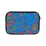 Colorful neon chaos Apple iPad Mini Zipper Cases Front