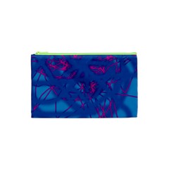 Deep Blue Cosmetic Bag (xs) by Valentinaart