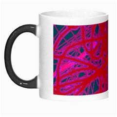 Red neon Morph Mugs