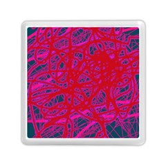 Red Neon Memory Card Reader (square)  by Valentinaart