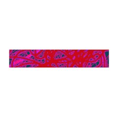 Red neon Flano Scarf (Mini)