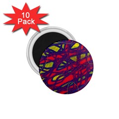 Abstract high art 1.75  Magnets (10 pack) 