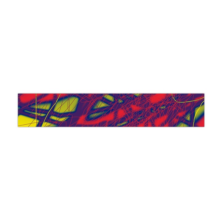 Abstract high art Flano Scarf (Mini)