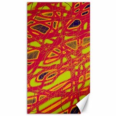 Orange Neon Canvas 40  X 72  