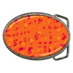 Orange Belt Buckles Front