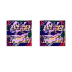 Abstract High Art By Moma Cufflinks (square)