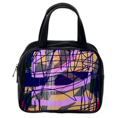 Abstract High Art By Moma Classic Handbags (one Side) by Valentinaart