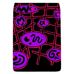 Purple And Red Abstraction Flap Covers (s)  by Valentinaart