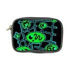 Green and blue abstraction Coin Purse Front