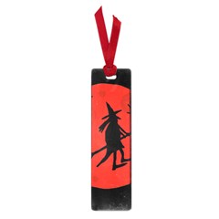 Halloween Witch - Red Moon Small Book Marks by Valentinaart