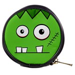 Halloween Frankenstein - green Mini Makeup Bags Front