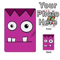 Halloween Frankenstein - Pink Multi-purpose Cards (rectangle) 