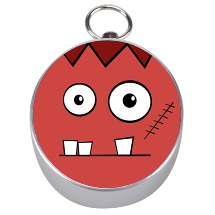 Halloween Frankenstein - Red Silver Compasses