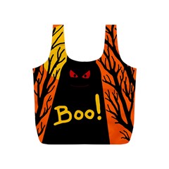 Halloween Monster Full Print Recycle Bags (s)  by Valentinaart