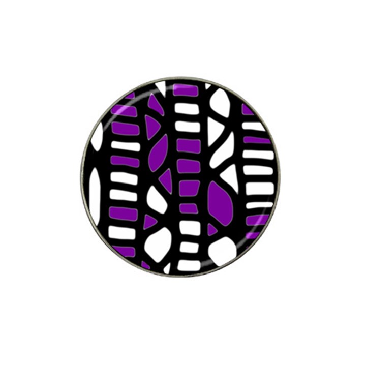 Purple decor Hat Clip Ball Marker