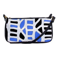 Blue Decor Shoulder Clutch Bags by Valentinaart