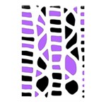 Purple abstract decor Shower Curtain 48  x 72  (Small)  Curtain(48  X 72 ) - 42.18 x64.8  Curtain(48  X 72 )