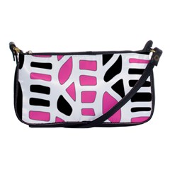 Pink Decor Shoulder Clutch Bags by Valentinaart