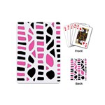 Pink decor Playing Cards (Mini)  Back