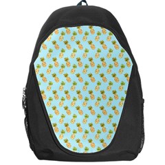 Tropical Watercolour Pineapple Pattern Backpack Bag