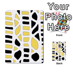 Yellow Decor Multi-purpose Cards (rectangle)  by Valentinaart