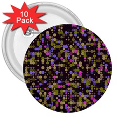 Dots                                                                                             			3  Button (10 Pack) by LalyLauraFLM