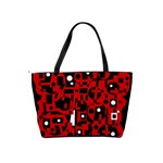 Red Shoulder Handbags Back