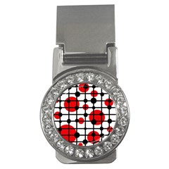 Red Circles Money Clips (cz)  by Valentinaart