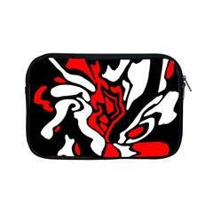 Red, Black And White Decor Apple Ipad Mini Zipper Cases