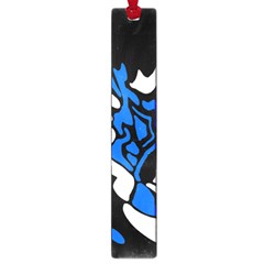 Blue, black and white decor Large Book Marks