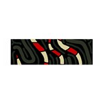 Red snakes Satin Scarf (Oblong) Front