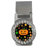 Halloween pumpkin Money Clips (CZ)  Front