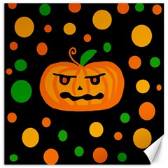 Halloween Pumpkin Canvas 20  X 20   by Valentinaart