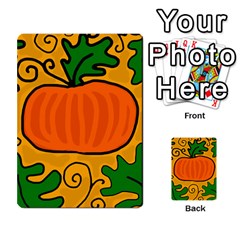 Thanksgiving Pumpkin Multi-purpose Cards (rectangle)  by Valentinaart