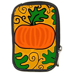 Thanksgiving Pumpkin Compact Camera Cases by Valentinaart