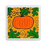 Thanksgiving pumpkin Memory Card Reader (Square)  Front
