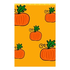 Thanksgiving Pumpkins Pattern Shower Curtain 48  X 72  (small)  by Valentinaart