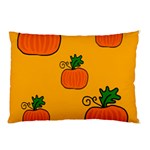 Thanksgiving pumpkins pattern Pillow Case (Two Sides) Back