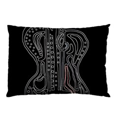 Decorative Guitar Pillow Case (two Sides)