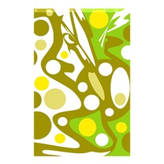 Green And Yellow Decor Shower Curtain 48  X 72  (small)  by Valentinaart