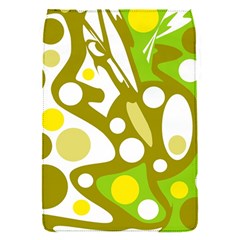 Green And Yellow Decor Flap Covers (s)  by Valentinaart