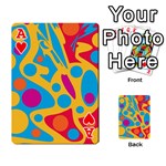 Colorful decor Playing Cards 54 Designs  Front - HeartA